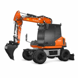 Kubota Kw115 Wheeled Excavator