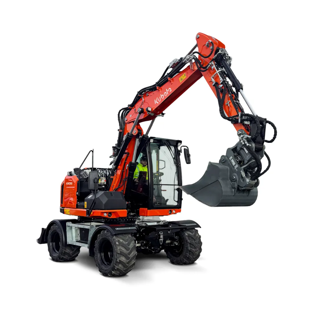 Kubota Kw095 Wheeled Excavator